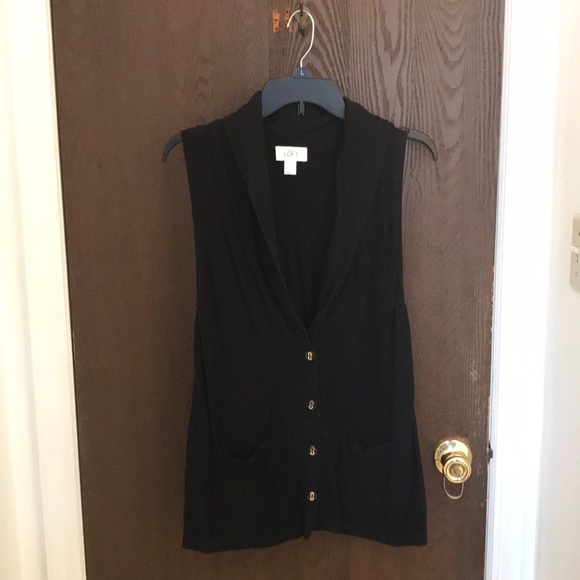 LOFT Tops - Loft Medium Vest. Black